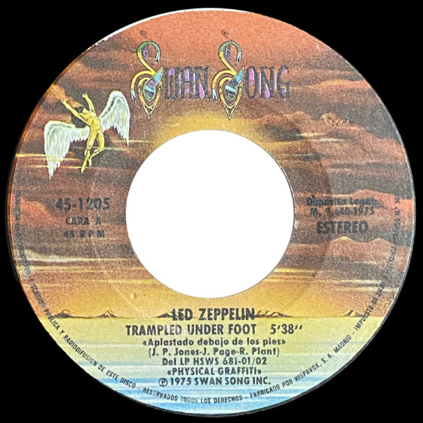 Single <br>Spain (SS45-1205) <br>Trampled Under Foot / Black Country Woman (#2) - Image 3