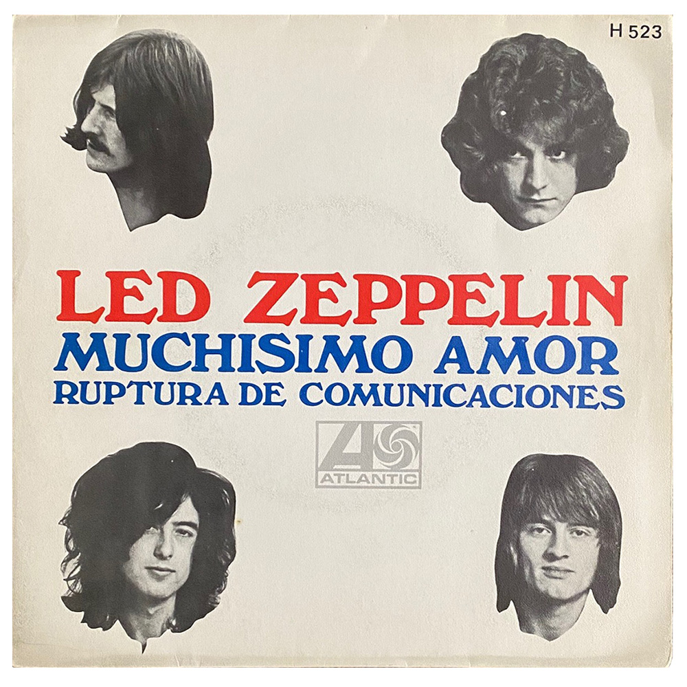 Single <br>Spain (H-523) <br>Whole Lotta Love / Communication Breakdown (#3)