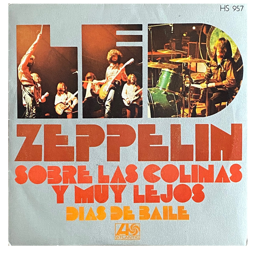 Single <br>Spain (HS-957) <br>Over The Hills and Far Away / Dancing Days (#2)