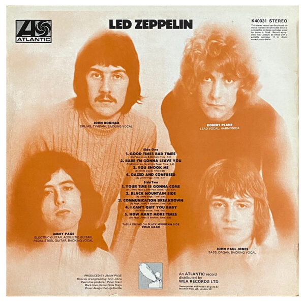 LP <br>Led Zeppelin <br>UK (K 40031) #11 - Image 2