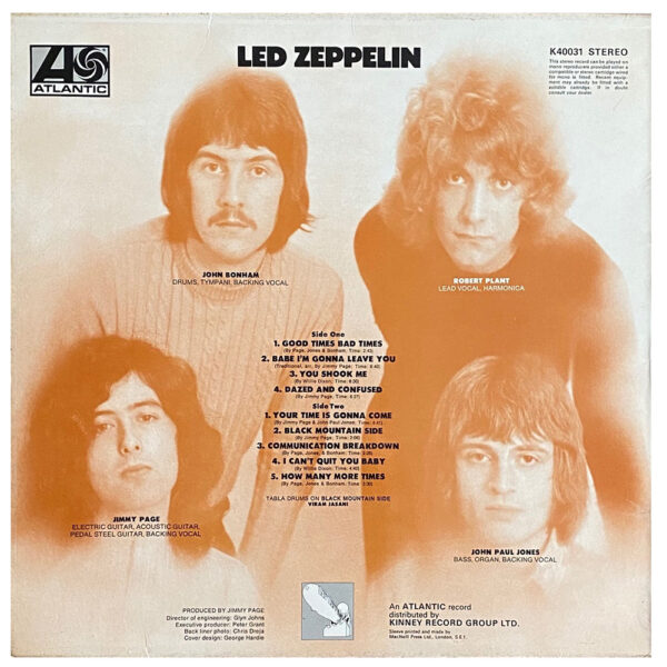 LP <br>Led Zeppelin <br>UK (K 40031)  #8 - Image 2