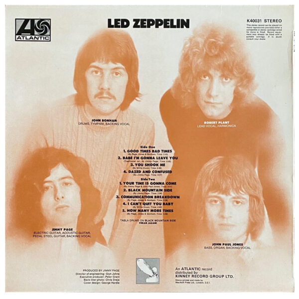 LP <br>Led Zeppelin <br>UK (K 40031)  #9 v2 - Image 2