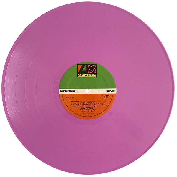 LP <br>Led Zeppelin IV <br>UK, Colored Vinyl (K50008) #2 - Image 5