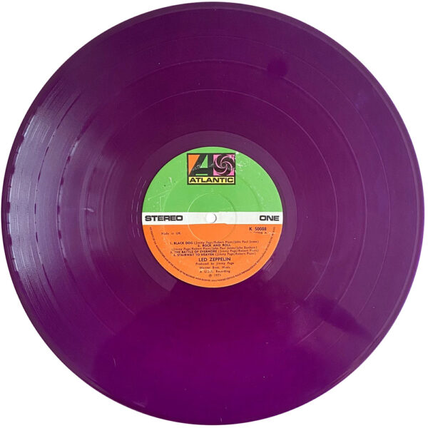 LP <br>Led Zeppelin IV <br>UK, Colored Vinyl (K50008) #3 - Image 5