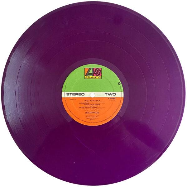 LP <br>Led Zeppelin IV <br>UK, Colored Vinyl (K50008) #3 - Image 6