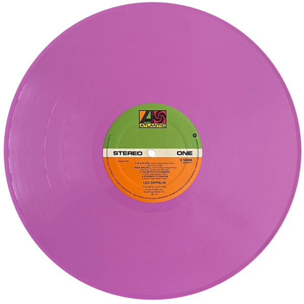 LP <br>Led Zeppelin IV <br>UK, Colored Vinyl (K50008) #5 - Image 5