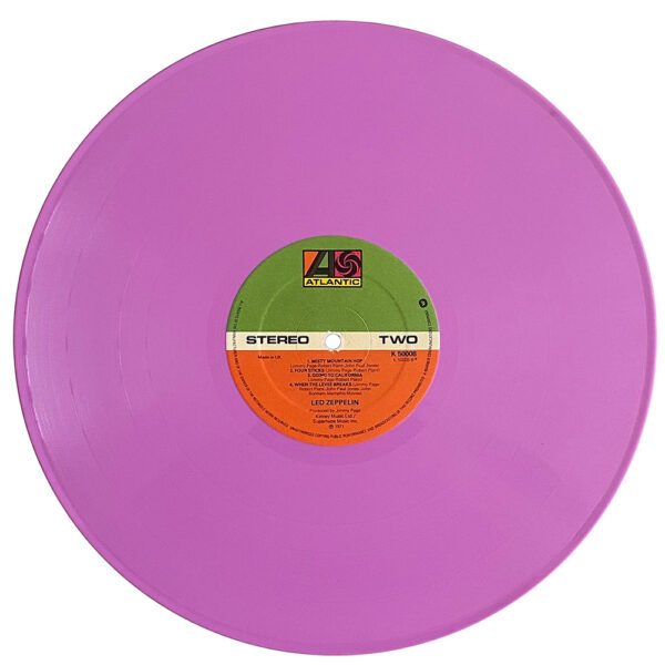 LP <br>Led Zeppelin IV <br>UK, Colored Vinyl (K50008) #5 - Image 6