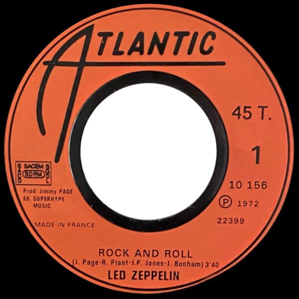 Single <br>France (10156) <br>Rock and Roll / Four Sticks (#4) - Image 3