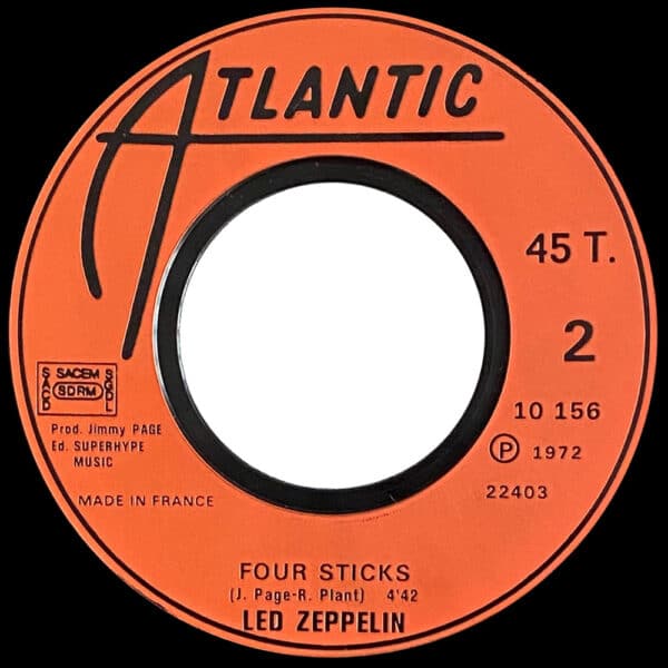 Single <br>France (10156) <br>Rock and Roll / Four Sticks (#4) - Image 4