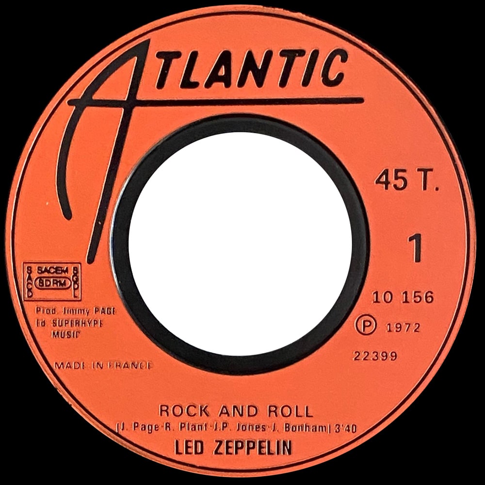 Single <br>France (10156) <br>Rock and Roll / Four Sticks (#5) - Image 3