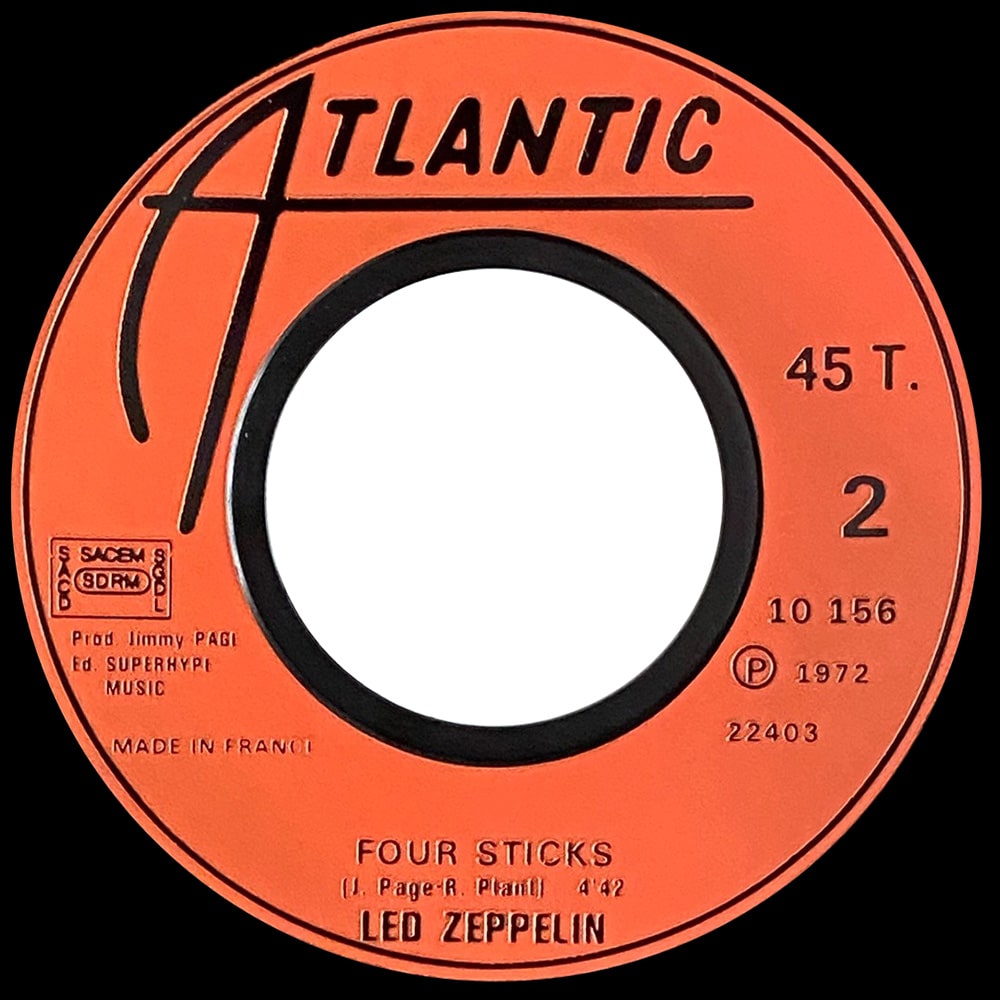 Single <br>France (10156) <br>Rock and Roll / Four Sticks (#5) - Image 4