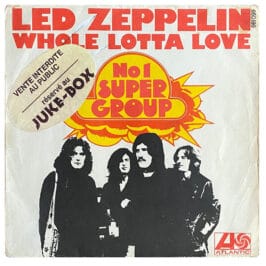 Single <br>France (650186) <br>Whole Lotta Love / Living Loving Maid (Promo)
