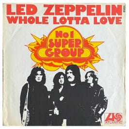 Single <br>France (10 058) <br>Whole Lotta Love / Living Loving Maid (#2)
