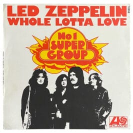 Single <br>France (10 058) <br>Whole Lotta Love / Living Loving Maid (#4)