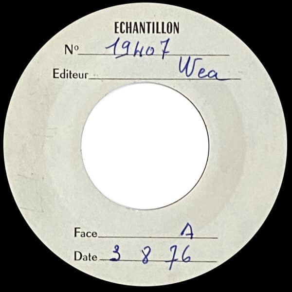 Single <br>France (19407) <br>Royal Orleans / Candy Store Rock (Test Pressing #2) - Image 3