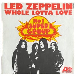 Single <br>France (650186) <br>Whole Lotta Love / Living Loving Maid (#3)