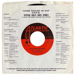 Single <br>Canada (AT 2613X) <br>Good Times Bad Times / Communication Breakdown (#2)