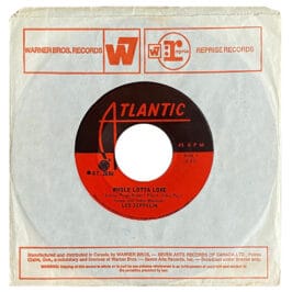 Single <br>Canada (AT. 2690) <br>Whole Lotta Love / Living Loving Maid (#6)