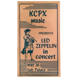 Concert Advertisement <br>1973.05.26 <br>Salt Lake City, UT (Ad)