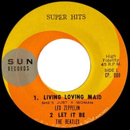 Single <br>Thailand (CP. 008) <br>Living Loving Maid / Let It Be / Temma Harbour / Kentucky Rain