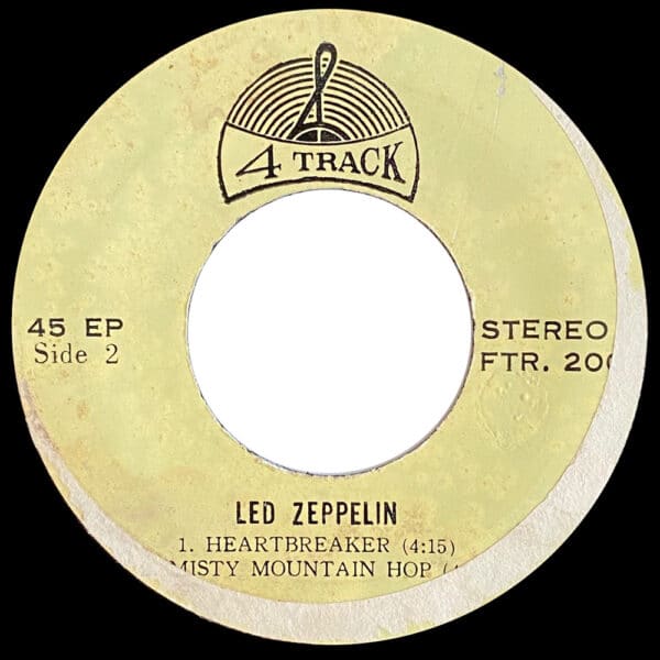 Single <br>Thailand (FTR. 200) <br>Stairway To Heaven / Heartbreaker / Misty Mountain Hop (#3) - Image 3