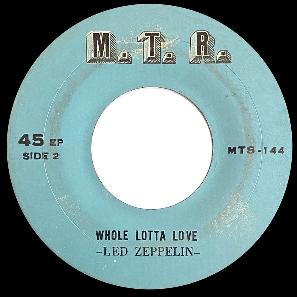Single <br>Thailand (MTS-144) <br>Whole Lotta Love / Raindrops Keep Falling On My Head