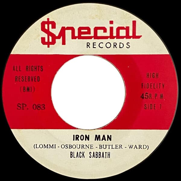 Single <br>Thailand (SP. 083) <br>Black Dog / Iron Man - Image 2