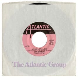 Single <br>USA (45-2690) <br>Whole Lotta Love / Living Loving Maid (Promo #3)