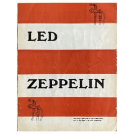 Program <br>1969-1970 <br>UK Tour