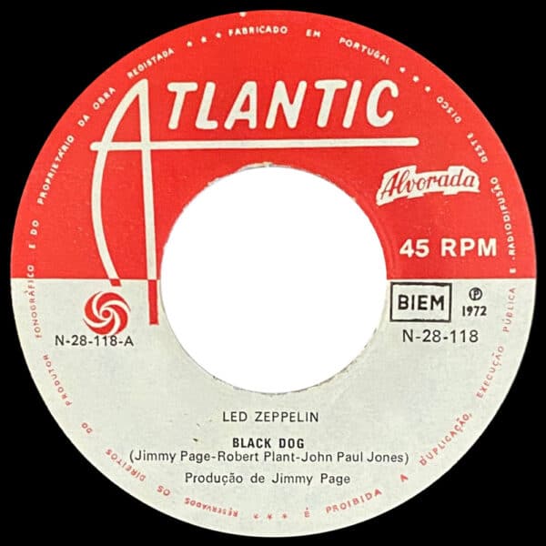 Single <br>Portugal (N-28-118) <br>Black Dog / Misty Mountain Hop (#5) - Image 3