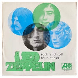 Single <br>Portugal (N-28-128) <br>Rock and Roll / Four Sticks (#4)