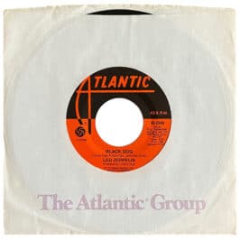 Single <br>USA (45-2849) <br>Black Dog / Misty Mountain Hop (#11)