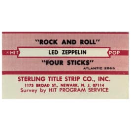 Rock and Roll (1971) <br>Jukebox Strip (USA)