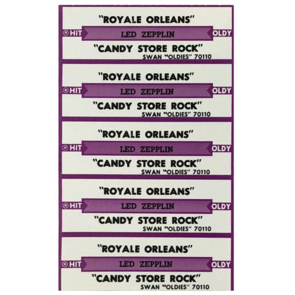 Candy Store Rock (1976) <br>Jukebox Strips (USA) - Image 3