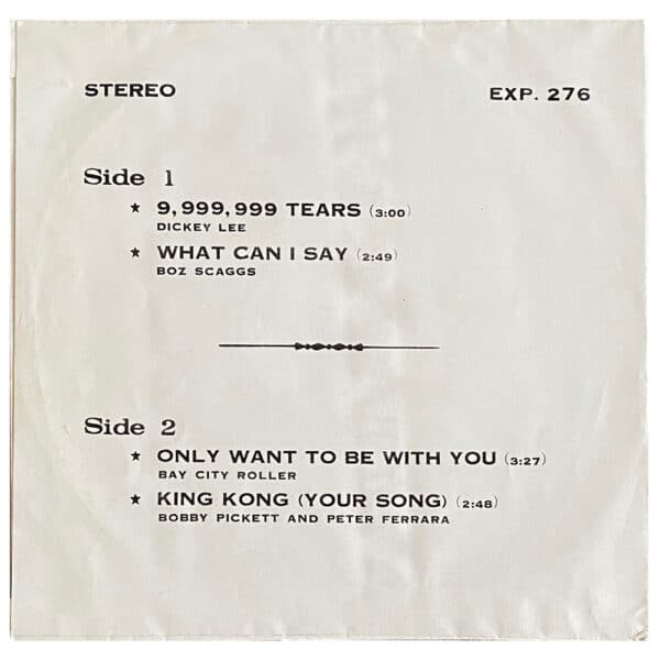 Single <br>Thailand (EXP-276) <br>TSRTS Sleeve - Image 2