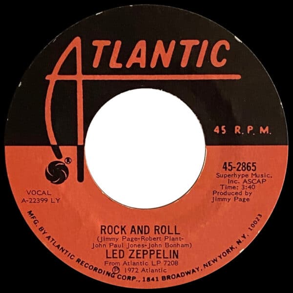 Single <br>USA (45-2865) <br>Rock and Roll / Four Sticks (#8) - Image 2