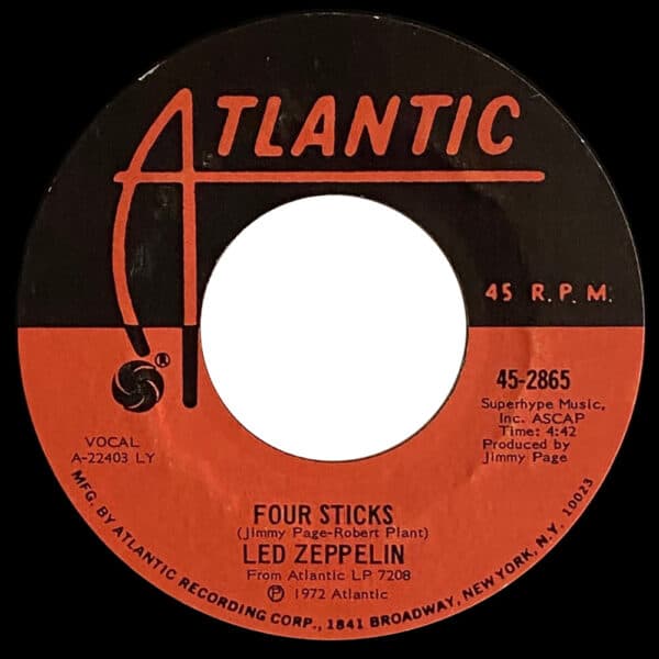 Single <br>USA (45-2865) <br>Rock and Roll / Four Sticks (#8) - Image 3