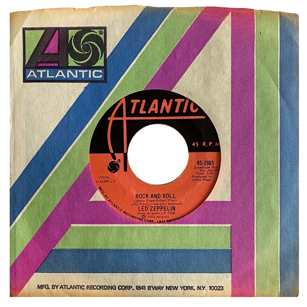 Single <br>USA (45-2865) <br>Rock and Roll / Four Sticks (#8)