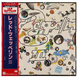 LP <br>Led Zeppelin III <br>Japan (P-6518A)