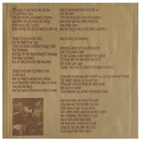 LP <br>Led Zeppelin IV <br>Japan (P-8166A) #3 - Image 7