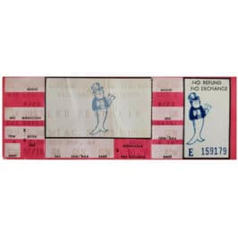 Concert Ticket <br>1975.08.23 <br>Oakland, CA (canceled)
