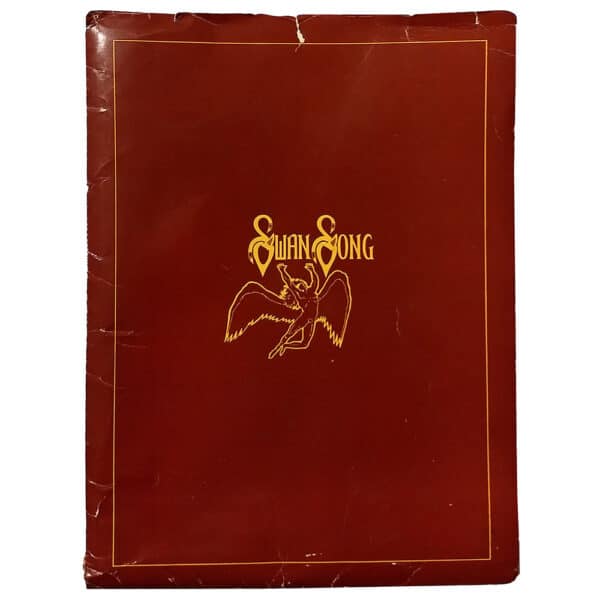 In Through The Out Door (1980) <br>Press Release Folder (UK) - Image 2