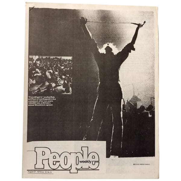 In Through The Out Door (1980) <br>Press Release Folder (UK) - Image 3