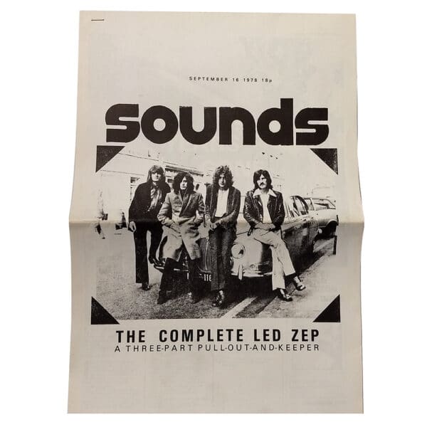 In Through The Out Door (1980) <br>Press Release Folder (UK) - Image 10