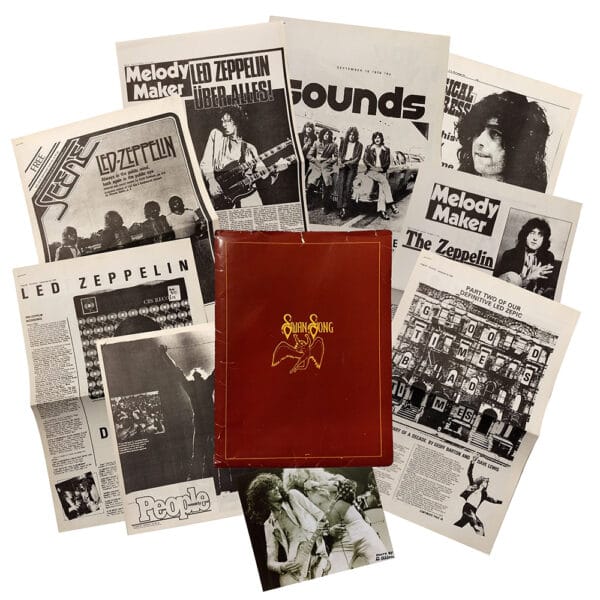 In Through The Out Door (1980) <br>Press Release Folder (UK)