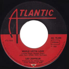 Single <br>Austria (ATL. 70.409) <br>Whole Lotta Love / Living Loving Maid (#1)
