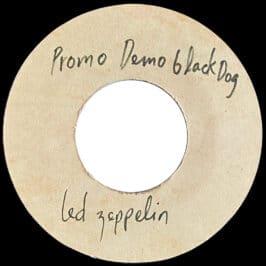 Single <br>Philippines (45-2849) <br>Black Dog / Misty Mountain Hop (Test Pressing)