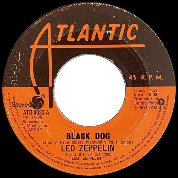 Single <br>Philippines (ATR-0033) <br>Black Dog / Misty Mountain Hop (#5) - Image 2