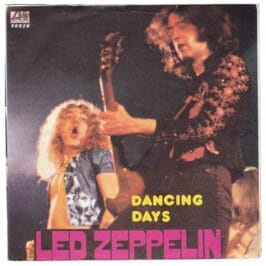 Single <br>Yugoslavia (ATL 26076) <br>Over The Hills and Far Away / Dancing Days (#3)