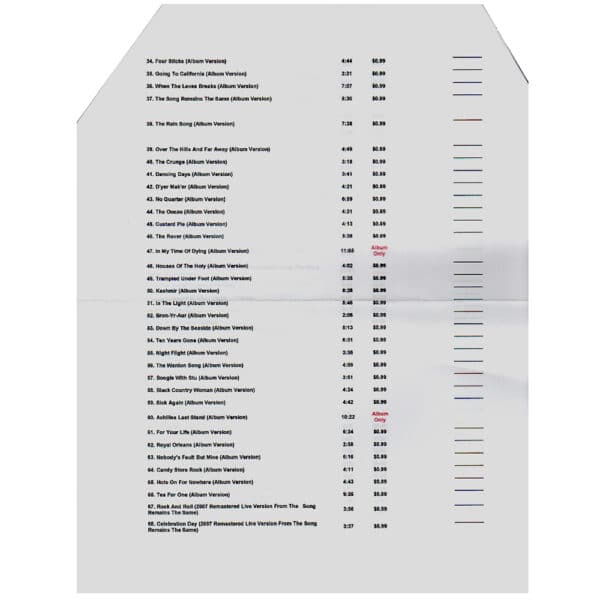 The Complete Music Catalog <br>Zune Network, Service Disc (2007) - Image 4